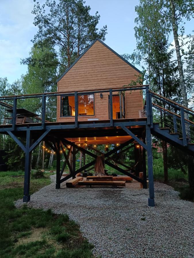 Zdalnie Z Lasu - Siedlisko W Puszczy Bialowieskiej Narewka ภายนอก รูปภาพ